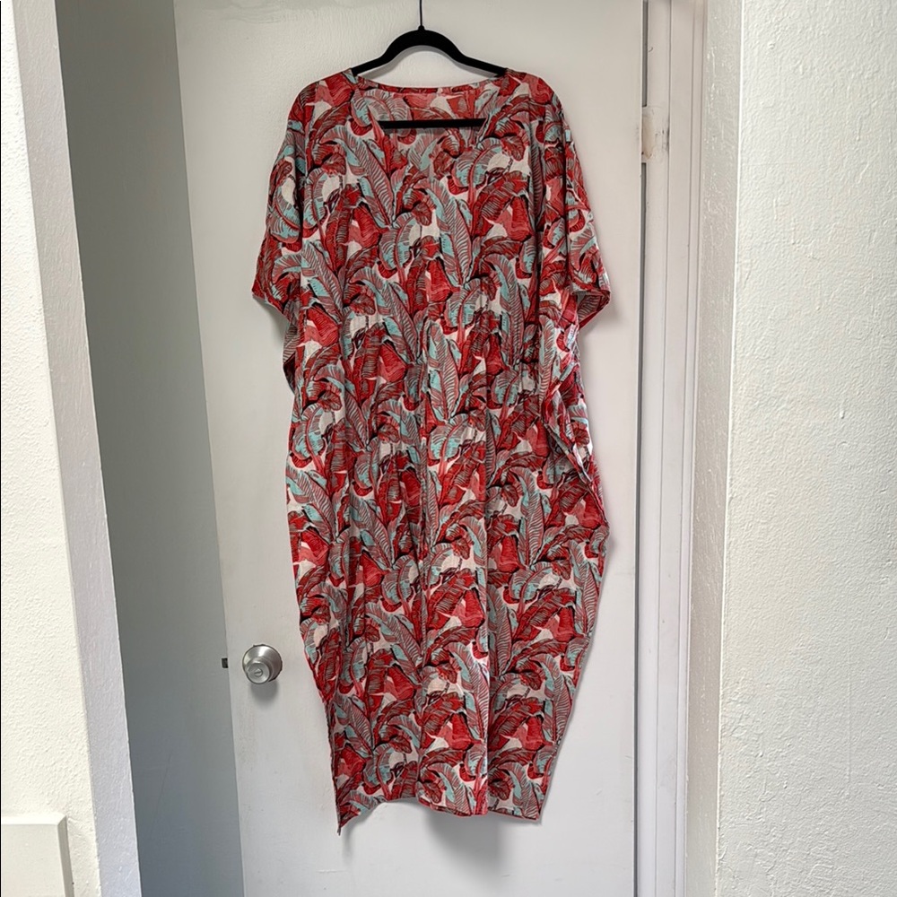Floral Kaftan Dress